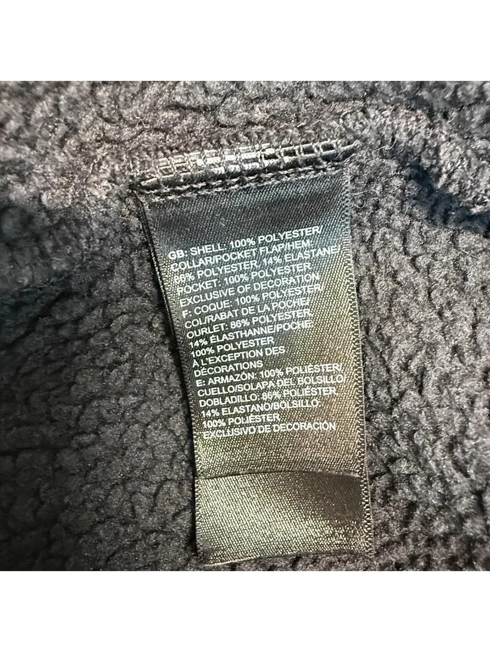 The North‎ Face Gordon Lyons Heavyweight Fleece Quarter Zip Pullover Mens XL
